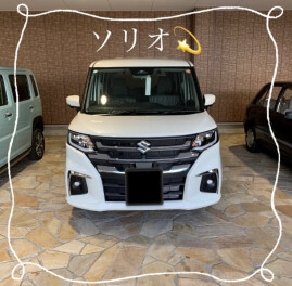 ソリオご納車致しました☆